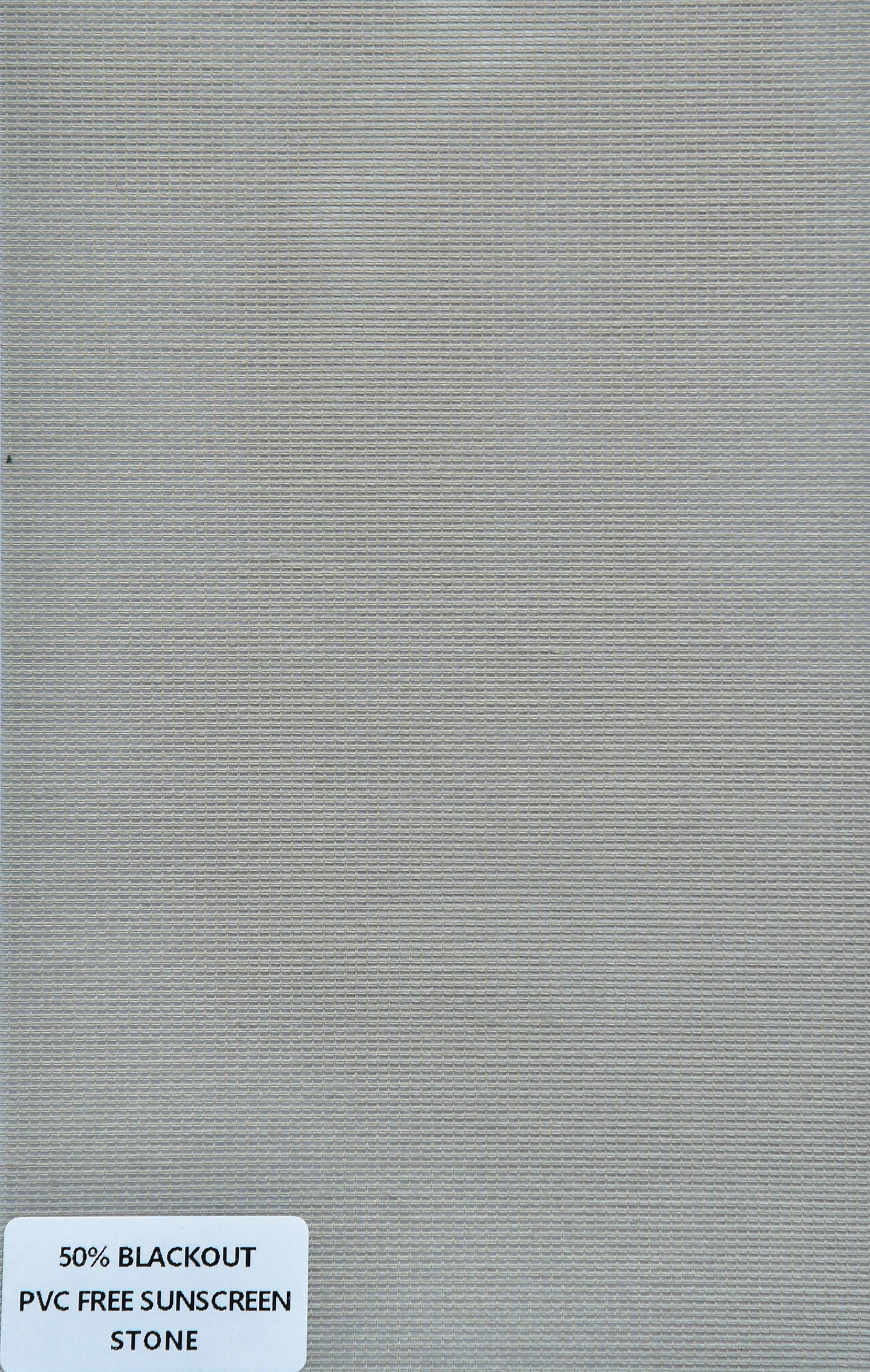 Roller Shades - 50% Blackout PVC Free Sunscreen Stone