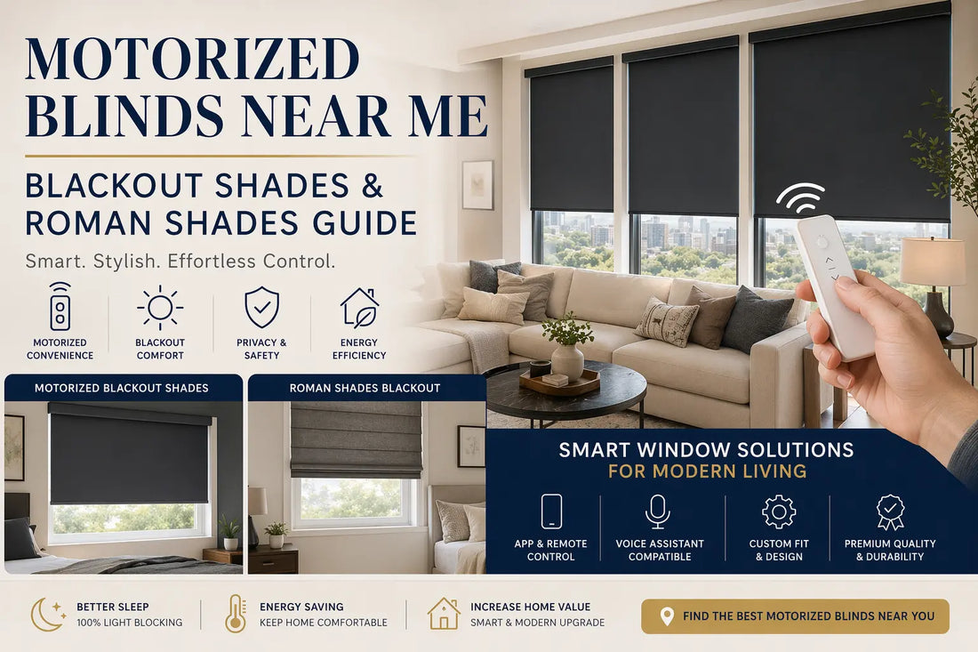 Motorized Blinds Near Me