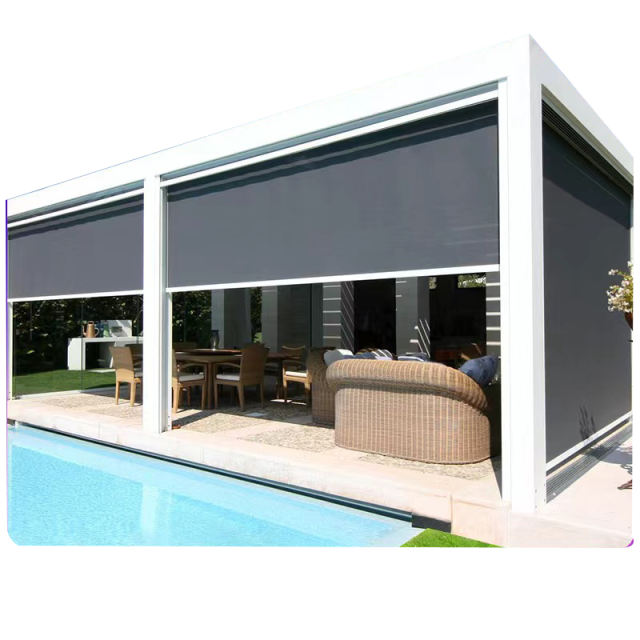 EXTERIOR SOLAR SHADES (OUTDOOR SHADES)