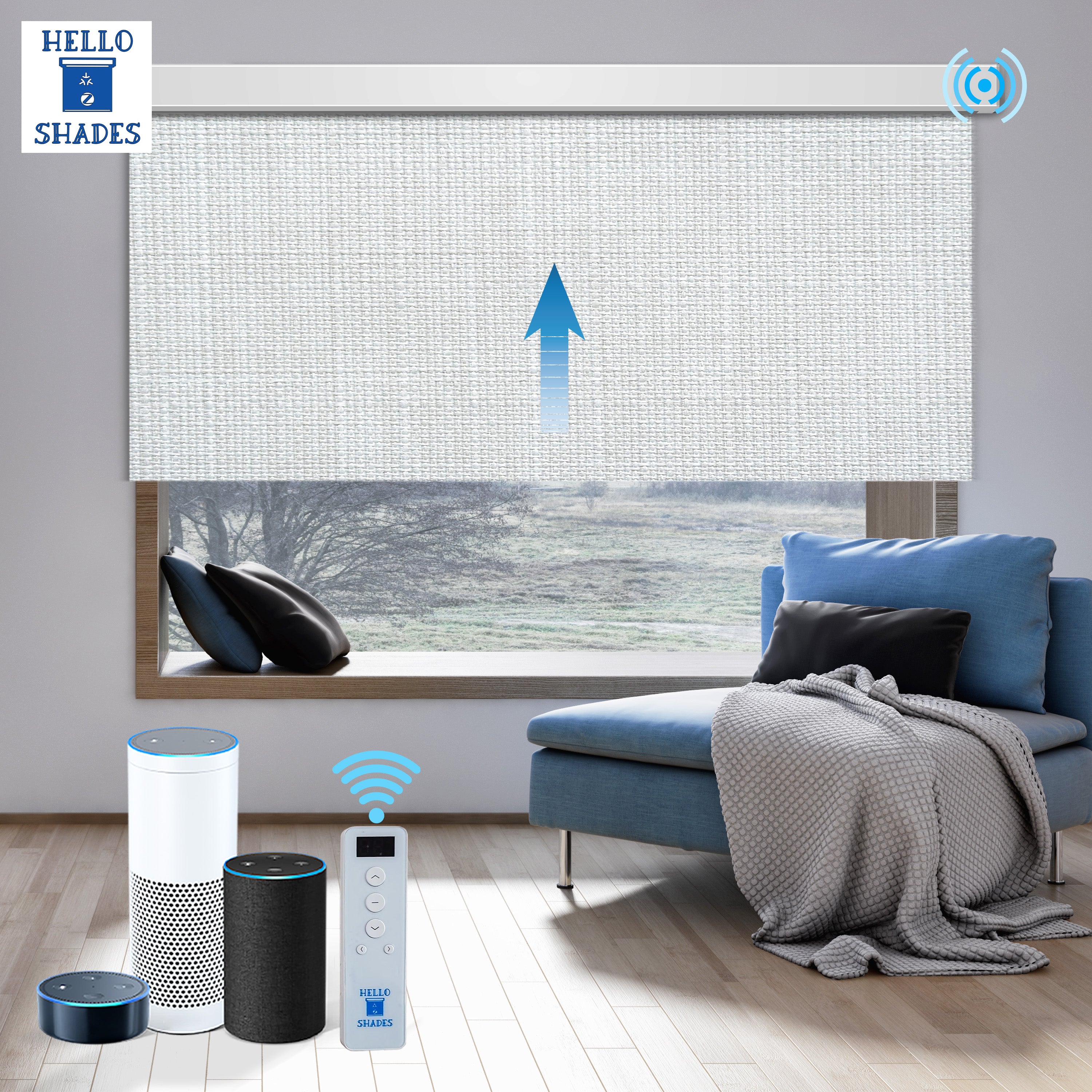 Outdoor Roller Shades | Indoor Window & Patio Shades| Motorized Blinds ...