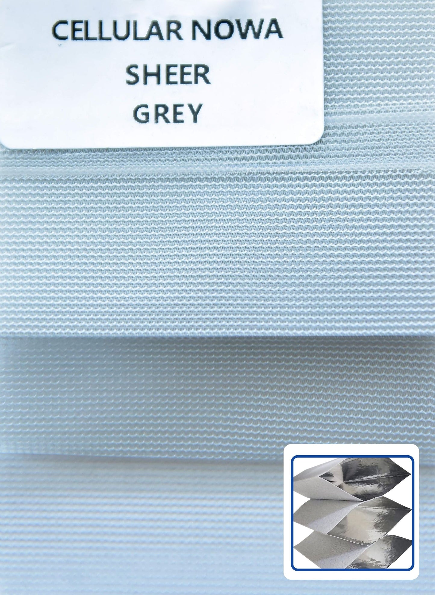 Cellular Nowa Sheer Grey