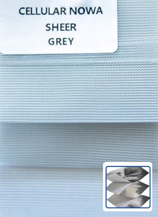 Cellular Nowa Sheer Grey