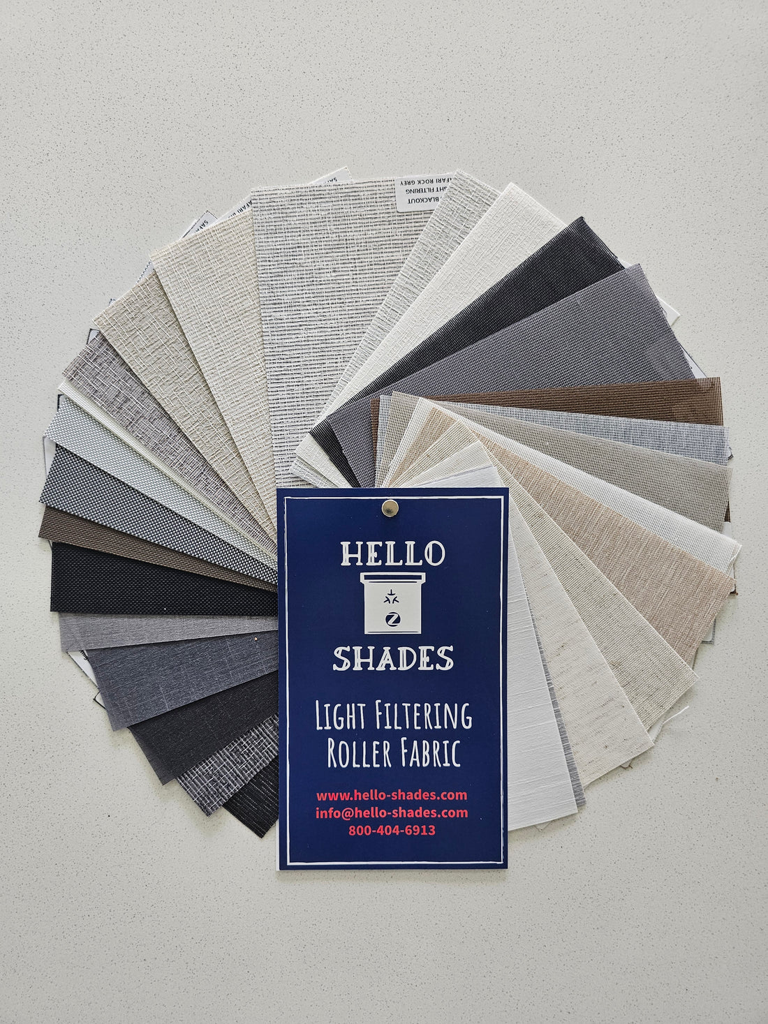 Light Filtering Fabric Swatches – Hello Shades