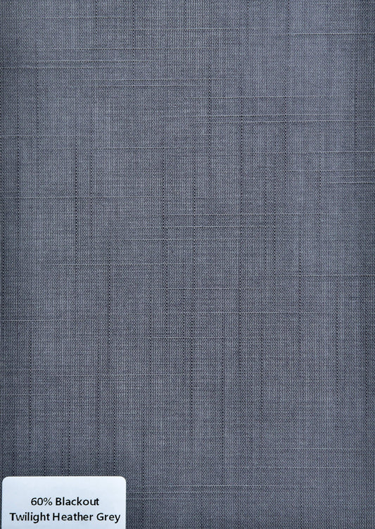 Roller Shades - 60% Blackout Twilight Heather Grey