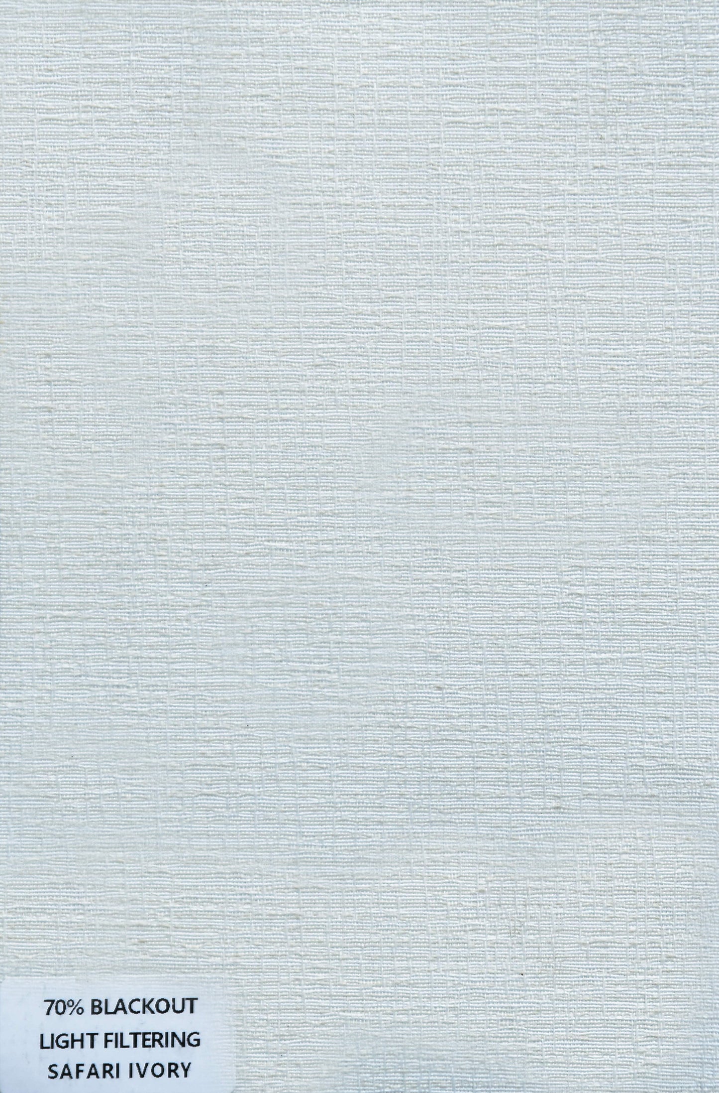 Roller Shades - 70% Blackout LIght Filtering Safari Ivory