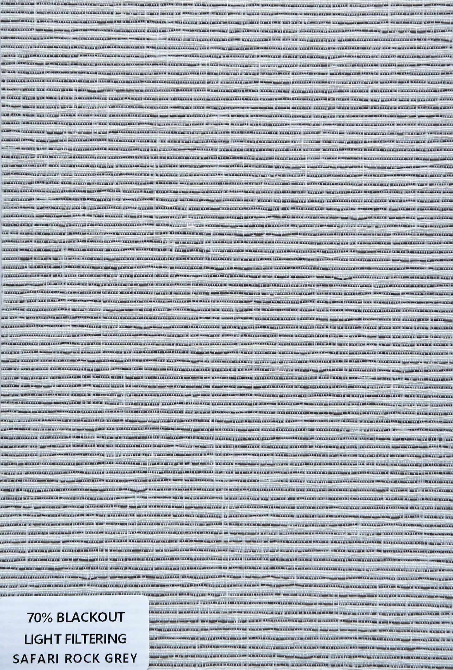 Roller Shades - 70% Blackout LIght Filtering Safari Rock Grey