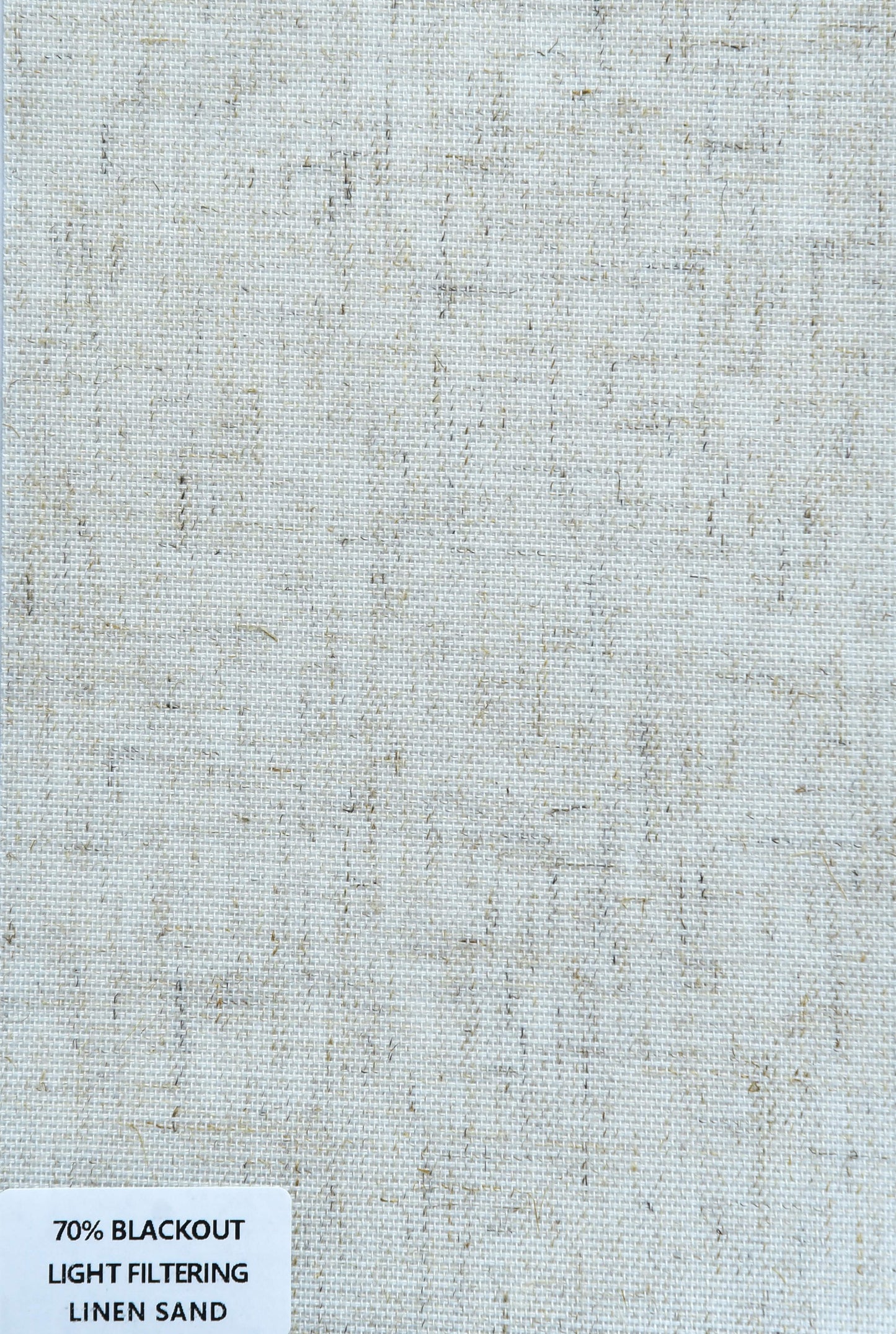 Roller Shades - 70% Blackout Light Filtering LInen Sand