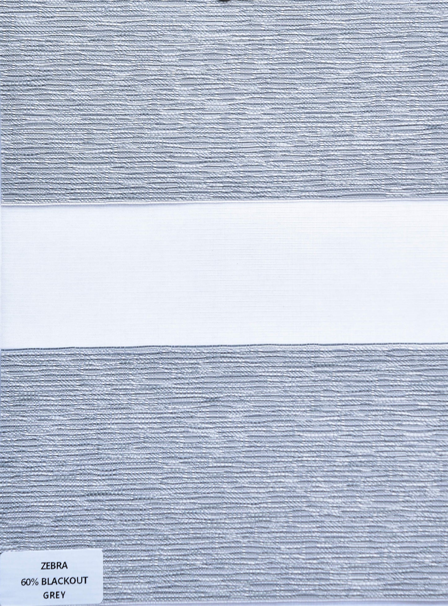 Roller Shades - Zebra 60% Blackout Grey